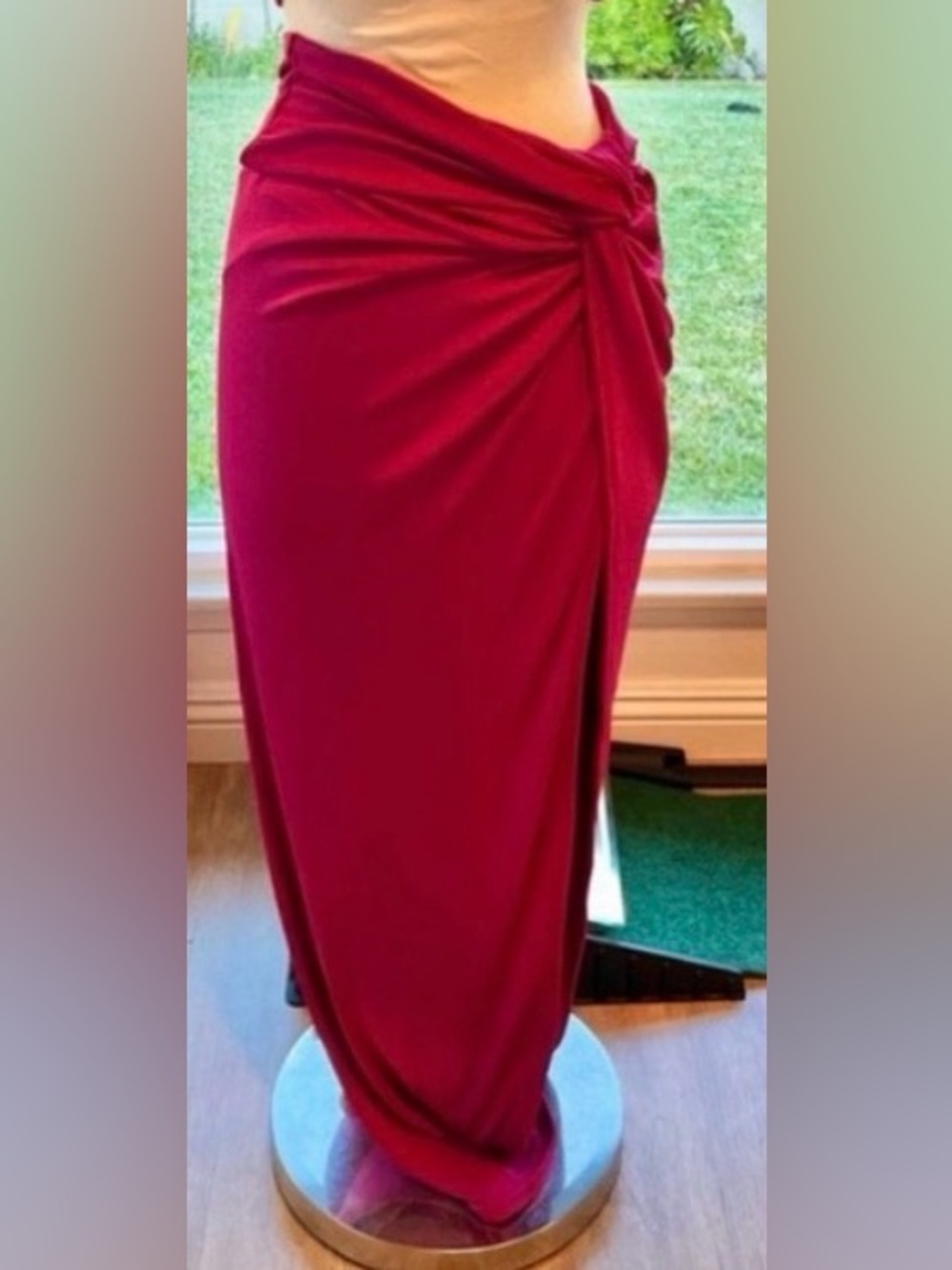 Fuschia Maxi Skirt